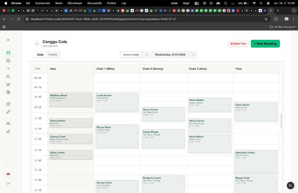 Balibook Real Calendar